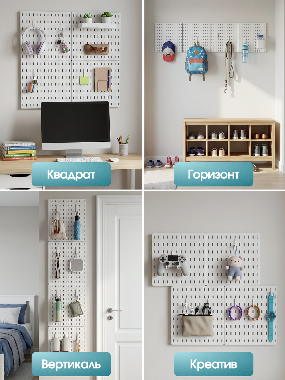 Большое пространство в детской комнате — XXL белый (хит продаж)