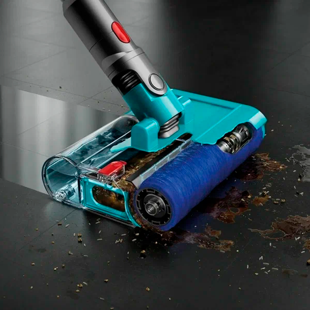 Беспроводной вертикальный пылесос Dyson V12S Detect Slim Submarine (SV46), Yellow / Nickel (Желтый / Никель)