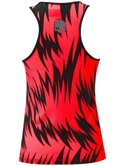 Женский теннисный топ Hydrogen Scratch Tank Top - red
