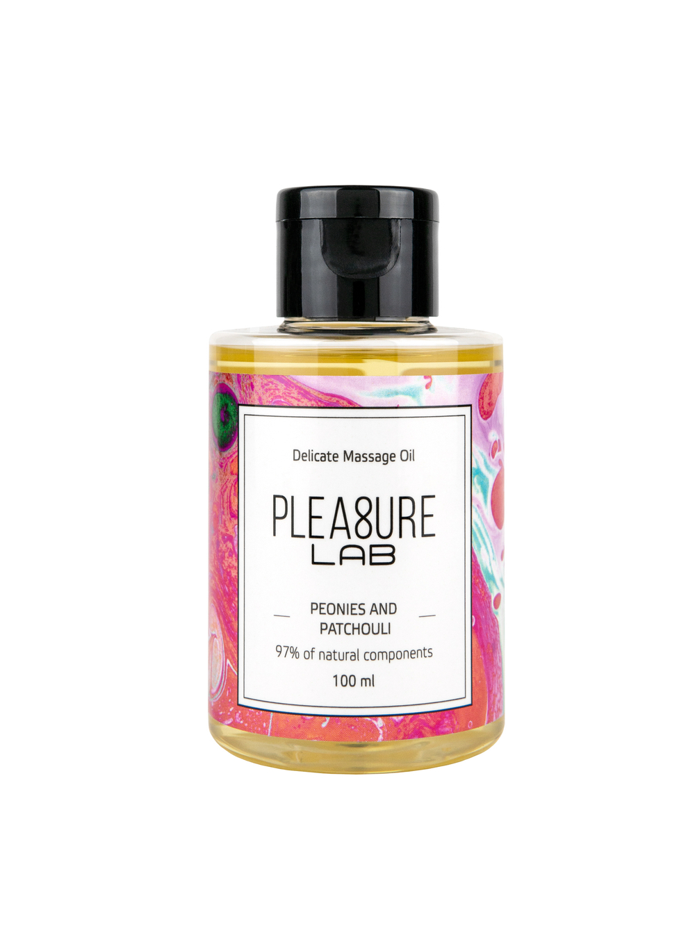 Pleasure Lab Delicate - Массажное масло пионы и пачули, 100 мл