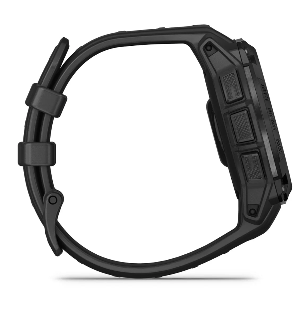 Смарт-часы Garmin Instinct 3 45mm Solar Tactical Edition Black with Black Band, черный 010-02934-50