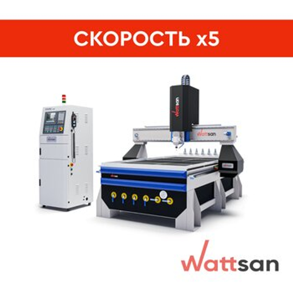 Фрезерный станок с ЧПУ Wattsan Фрезерный станок с ЧПУ M3 1616