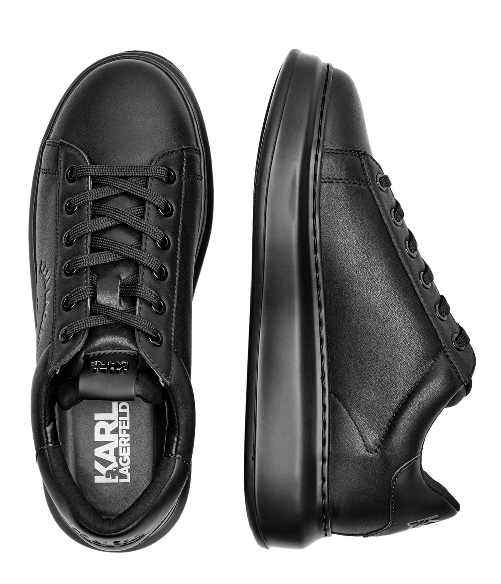Кожаные кроссовки kapri Karl Lagerfeld - черный(KL52538)