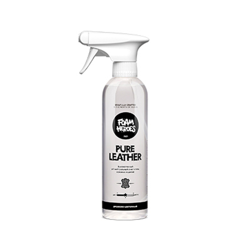 Foam Heroes Pure Leather деликатный очиститель кожи, 500мл