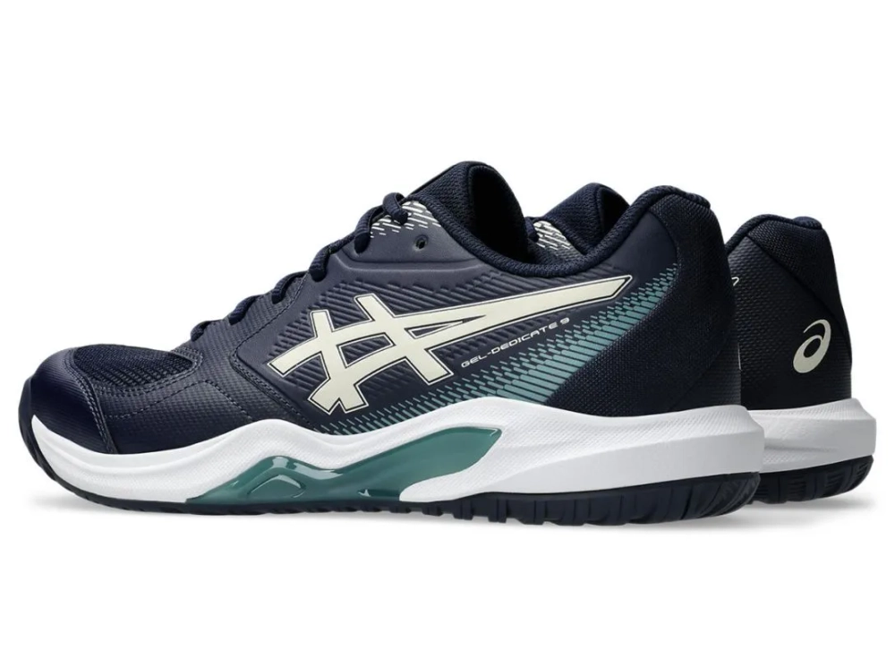 Теннисные кроссовки Asics Gel-Dedicate 9 - midnight/oatmeal