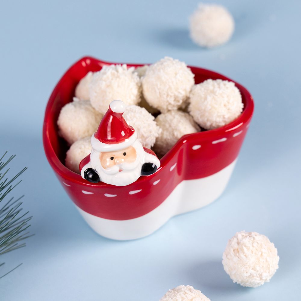 САЛАТНИК В ФОРМЕ СЕРДЦА КОЛЛЕКЦИЯ "CHRISTMAS GIFT" 13,5*13*10,5 СМ, 300 МЛ