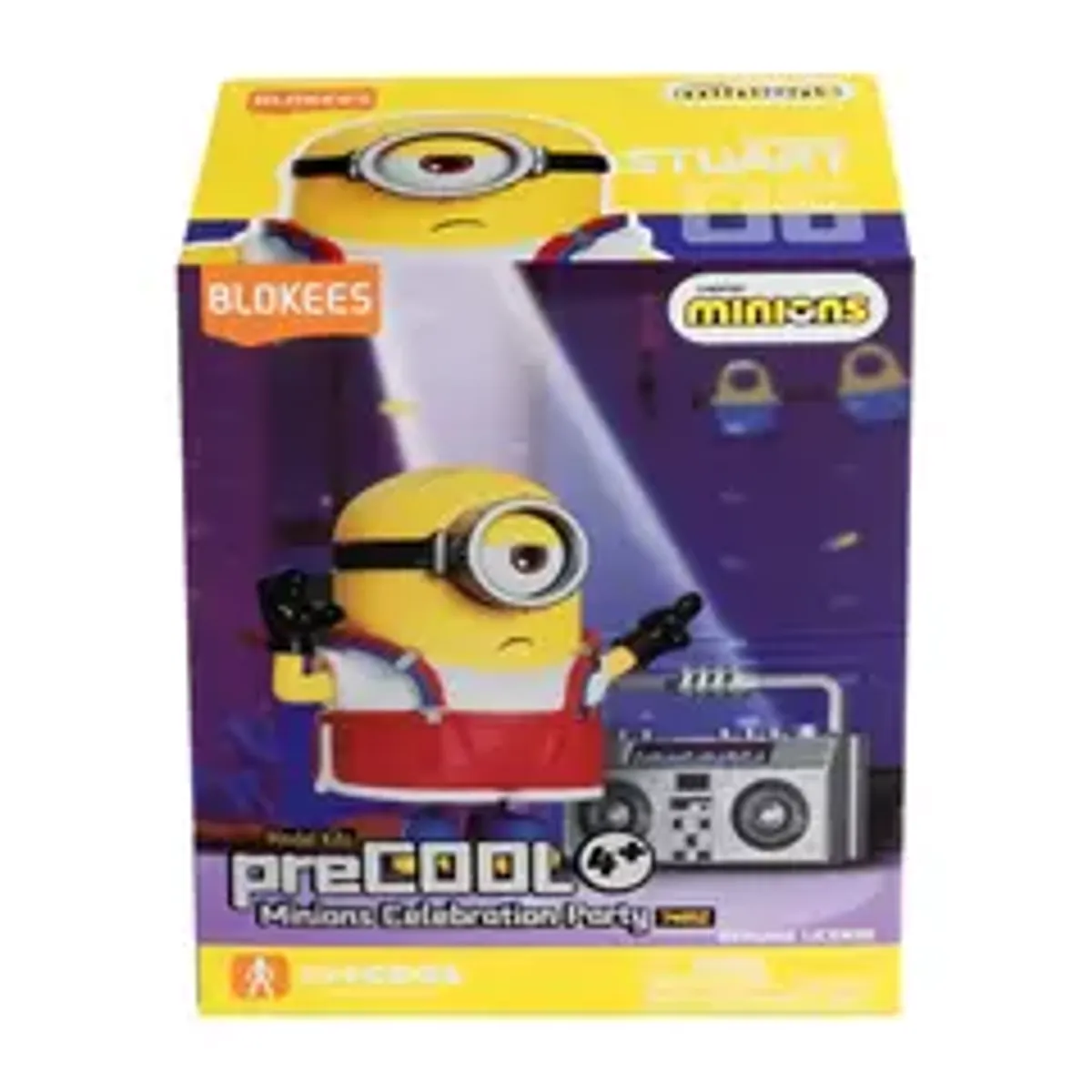 Сборная фигурка Blokees Minions Celebration Party: Dancer Stuart (06)