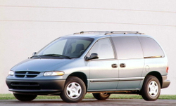 Порог задний Dodge Caravan 3, Chrysler Voyager 3 (1,2мм)