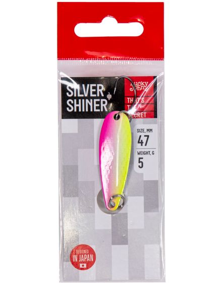 Блесна колеб. Lucky John SILVER SHINER длин.47мм/05.0г 005