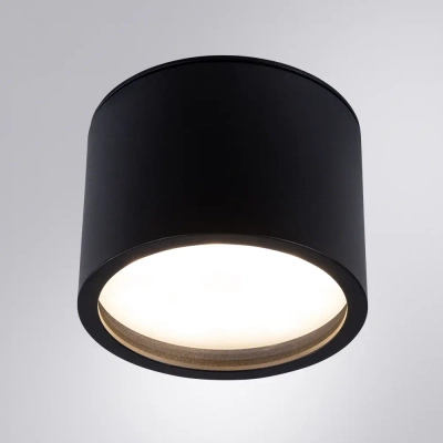 Точечный накладной светильник Arte Lamp INTERCRUS A5543PL-1BK, 1хGX53