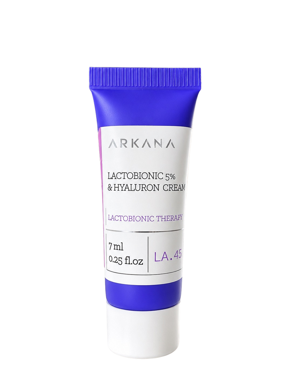 Lactobionic 5% & Hyaluron Cream - Увлажняющий и регенерирующий крем для лица с 5% лактобионовой и гиалуроновыми кислотами, 7 мл