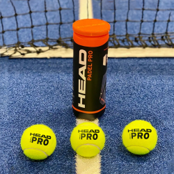 Мяч для падела HEAD Padel Pro, уп.3 шт