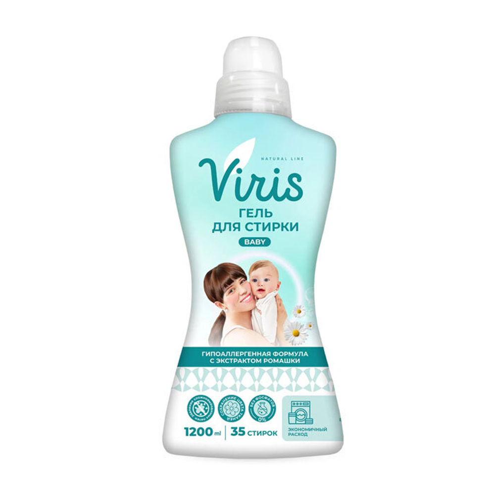 Гель для стирки детский Viris Baby 1,2 л