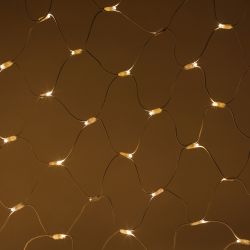 Гирлянда ЭРА ERAPS-SKW1 светодиодная новогодняя сеть 3x2 м тёплый белый свет 300 LED белый каучук | Профессиональное праздничное и новогоднее освещение
