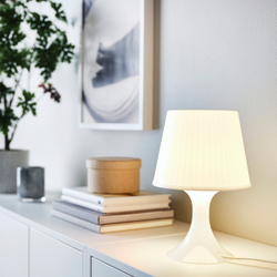 IKEA LAMPAN  (ИКЕА ЛАМПАН)  -  Настольная лампа - белый 29 см