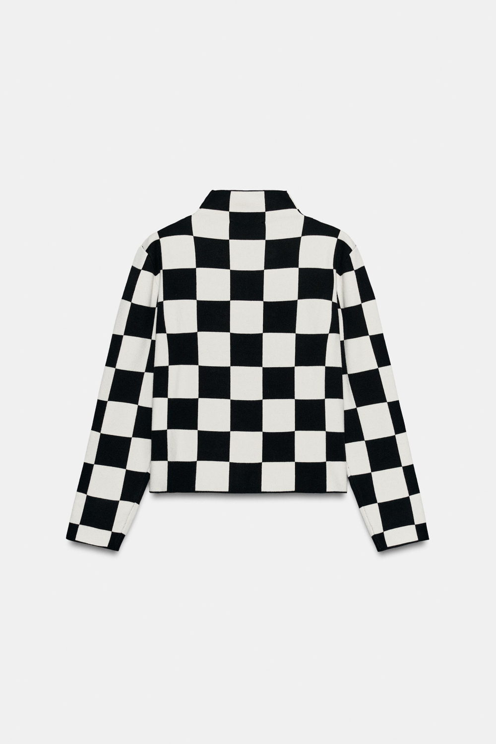 КАРДИГАН В КЛЕТКУ — ZARA