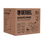 Двигатель бензиновый Denzel RX-17K, 7 л.с., 212 см³, горизонтальный вал шпонка 19 мм