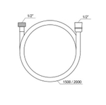 Душевой шланг Ravak SatinFlex 913.00 X07P176 Хром