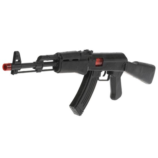 Автомат-трещотка искрит ак-47 в пакете 60*20*3см ИГРАЕМ ВМЕСТЕ