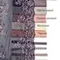Кружево эластичное фиолетово-розовое 23 см, Китай
