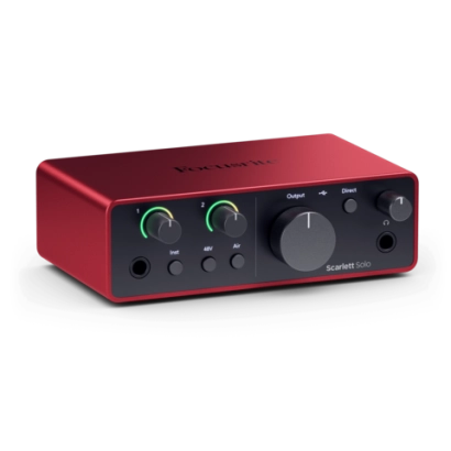 Звуковая карта Focusrite Scarlett Solo 4th Gen