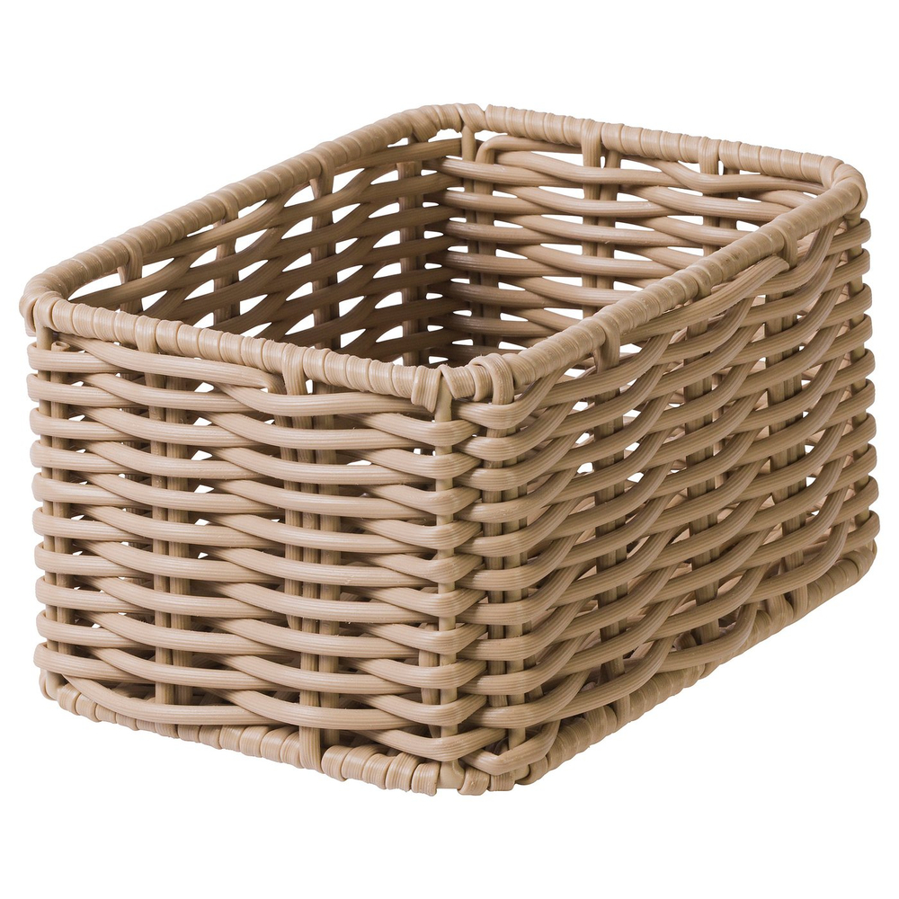 IKEA DJURTRÄNARE  (ИКЕА ДЙУРТРЭНАРЕ)  -  Корзина - серо-бежевая 12x17x9 см