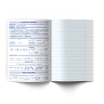Тетрадь со справочным материалом Архивариус пластик.обл. 320мкм с тис.золот.фольгой. A5 48 л. на скобе 65 г/м², белизна 100% 10 шт, клетка, 01877 Архивариус Физика, Светоч Т290