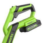 Триммер аккумуляторный Greenworks G24LT301, 24V, 30 см, с 1хАКБ 4А и ЗУ (2113207UB)