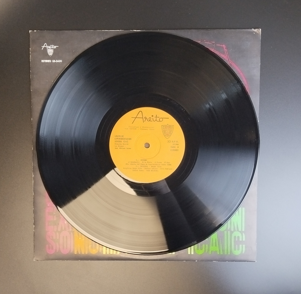 LP Grupo De Experimentacion Sonora Del ICAIC. Виниловая пластинка 12 дюймов. Куба