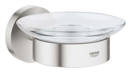Мыльница Grohe Essentials с держателем, суперсталь