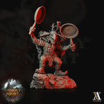 Grand Alliance Destruction Goblins Greenskins Гоблин повар миниатюра для dnd, днд, pathfinder, фентези, Настольная игра, НРИ, Варгейм, РПГ