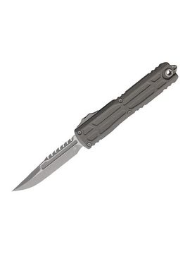 Нож Microtech Ultratech Ex Gen III ZBP Interceptor Sawback Bowie 1117EX-10APNCS
