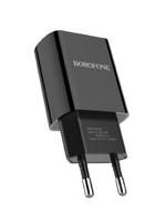 Сетевая зарядка 1-гнездо USB 5-12В 2.1А BOROFONE