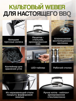 Угольный гриль Weber Performer Premium GBS 57 см