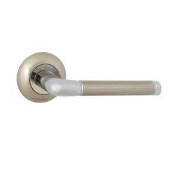 Ручка раздельная VETTORE R07.055 SN/CP мат.никель/хром