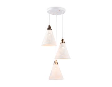 Подвесной светильник 3*Е27 TR8433/3 WH/FGD белый/золото Loft Ambrella
