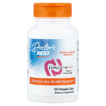 Doctor's Best, PepZin GI®, цинк-L-карнозин, 120 растительных капсул