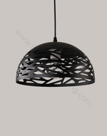 Pendant design lamp Kelly Cluster by Studio Italia Design (Black/hemisphere)