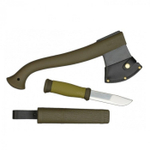 Набор Morakniv Outdoor Kit MG, нож Mora 2000 + топор (зеленый, оранжевый)