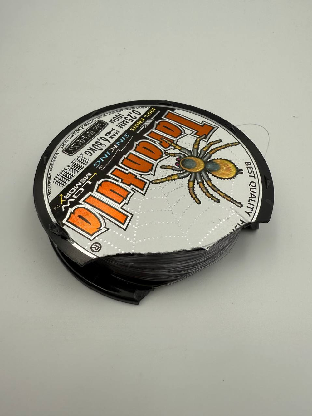 Монофильная леска Balsax Tarantula 100м 0,25мм 6,8кг серая (1 штука). Товар уцененный