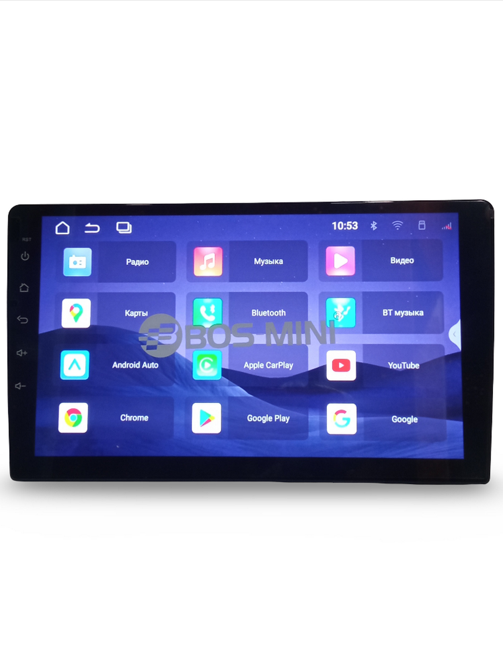 Автомагнитола 2DIN QLED 9" Android 4+64GB AHD Bos-Mini A9+