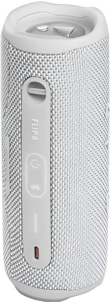 Колонка портативная JBL Flip 6, 30Вт, белый