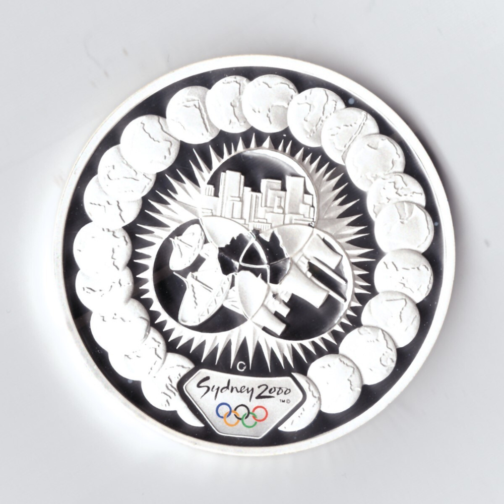 5 Долларов 2000 Австралия. Олимпиада Сидней 2000 .PROOF