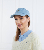 кепка naturally th soft cap Tommy Hilfiger - голубой(AW0AW14528)