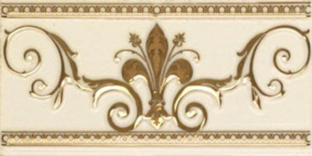 Бордюр NOBLESSE + LORD CENEFA NOBLESSE MARFIL GOLD