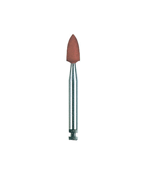 EDENTA 0033RA-12 Полир для благородных сплавов Alphaflex RA, d 3 мм, цвет коричневый, форма граната