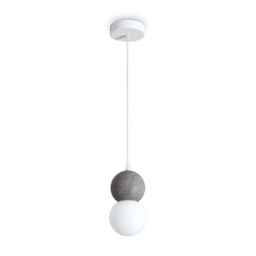 Подвесной светильник 1*G9 FR5484PL-01W1 белый Concrete Freya