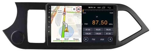 Магнитола для KIA Picanto 2011-2016 - Parafar PF411LUX1RN2K на Android 13, Быстрая, QLED+2K, CarPlay, 4G SIM-слот