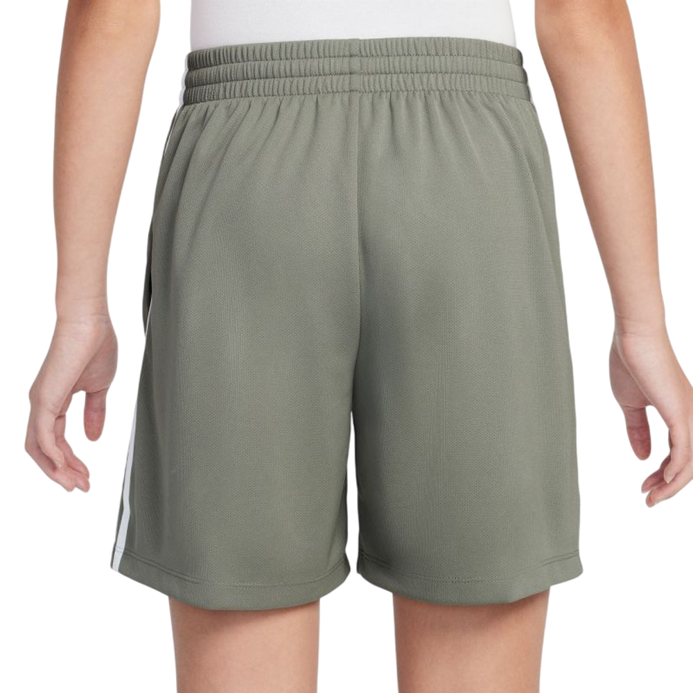 Шорты для мальчика теннисные Nike Boys Dri-FIT Multi - light army/white