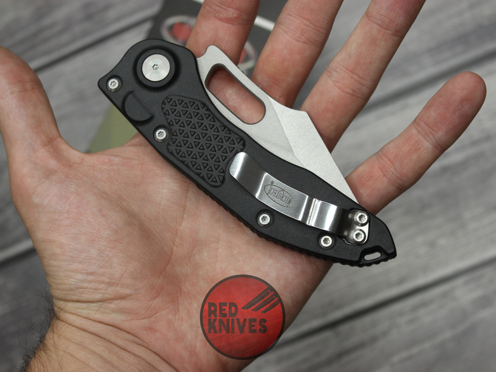 Нож Microtech Stitch Black Нейлон 169-1BKSW